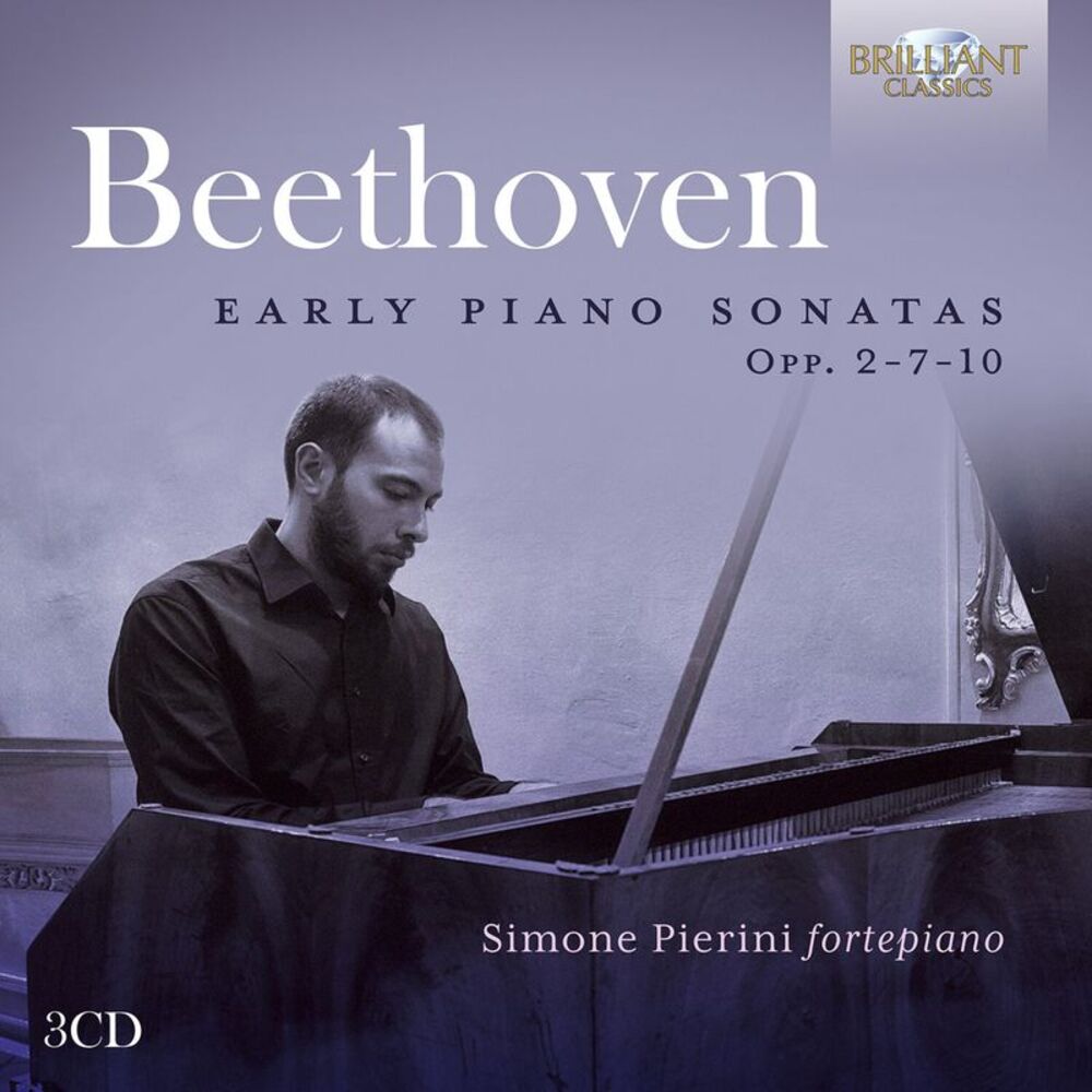 Simone El Oufir Pierini - Beethoven: Early Piano Sonatas, Opp. 2-7-10  COMPACT